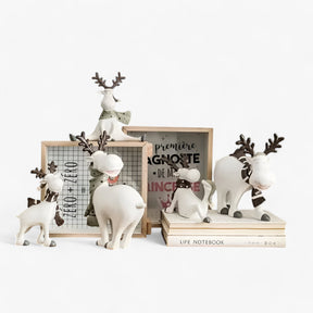 Noor | Elegante Witte Hert Decoratie - €25 : Noor | Elegante Witte Hert Decoratie in van Pantino