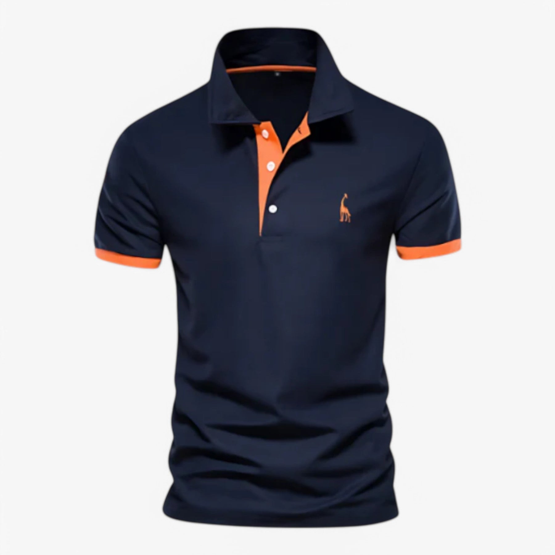 Polo Heren Korte Mouwen van Katoen Slim Fit - Diverse Kleuren en Maten