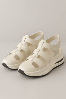 (Pinterest) Dames Sandalen : Kimberly | Dames Comfortabele Antislip Sandalen in Wit M van Pantino