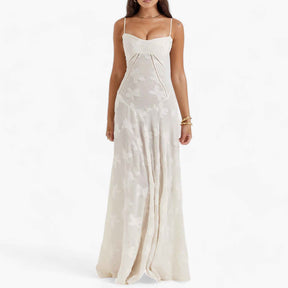 Damesjurken : Ariel | Korsetjurk - Benadrukt Uw Rondingen Zonder Moeite in Wit van Pantino