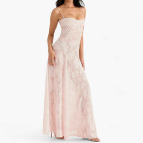 Damesjurken : Ariel | Korsetjurk - Benadrukt Uw Rondingen Zonder Moeite in Roze van Pantino