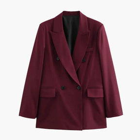 Dames Blazers : Joan | Dames Elegante Lange Blazer in van Pantino