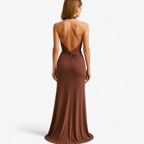 Women's Dress : Isabel | Dames Elegante Lange Jurk in van Pantino