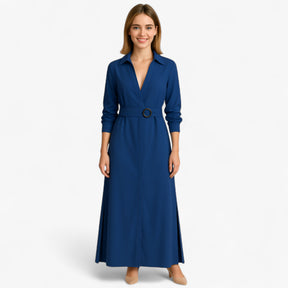 Women's Dress : Maggie | Dames Elegante Lange Maxi Jurk voor Zomer in van Pantino