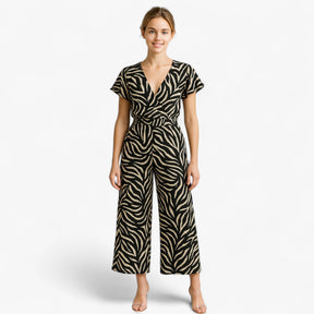 Women's Clothes : Tecla | Dames Elegante Tuta met Panterprint in van Pantino