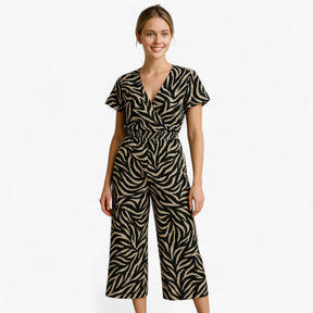 Women's Clothes : Tecla | Dames Elegante Tuta met Panterprint in van Pantino