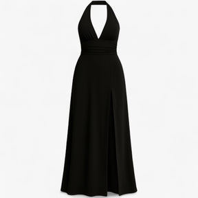 Women's Dress : Alice | Dames Elegante Zomerjurk Zonder Mouwen in Zwart van Pantino