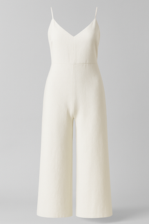(Pinterest) Jumpsuits : Maribel | Dames Jumpsuit Zonder Mouwen in Wit van Pantino