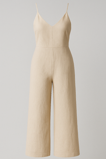 (Pinterest) Jumpsuits : Maribel | Dames Jumpsuit Zonder Mouwen in Beige van Pantino