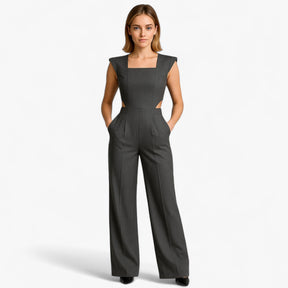 Women's Clothes : Vanna | Dames Feestelijke Jumpsuit Zwart Elegant in van Pantino