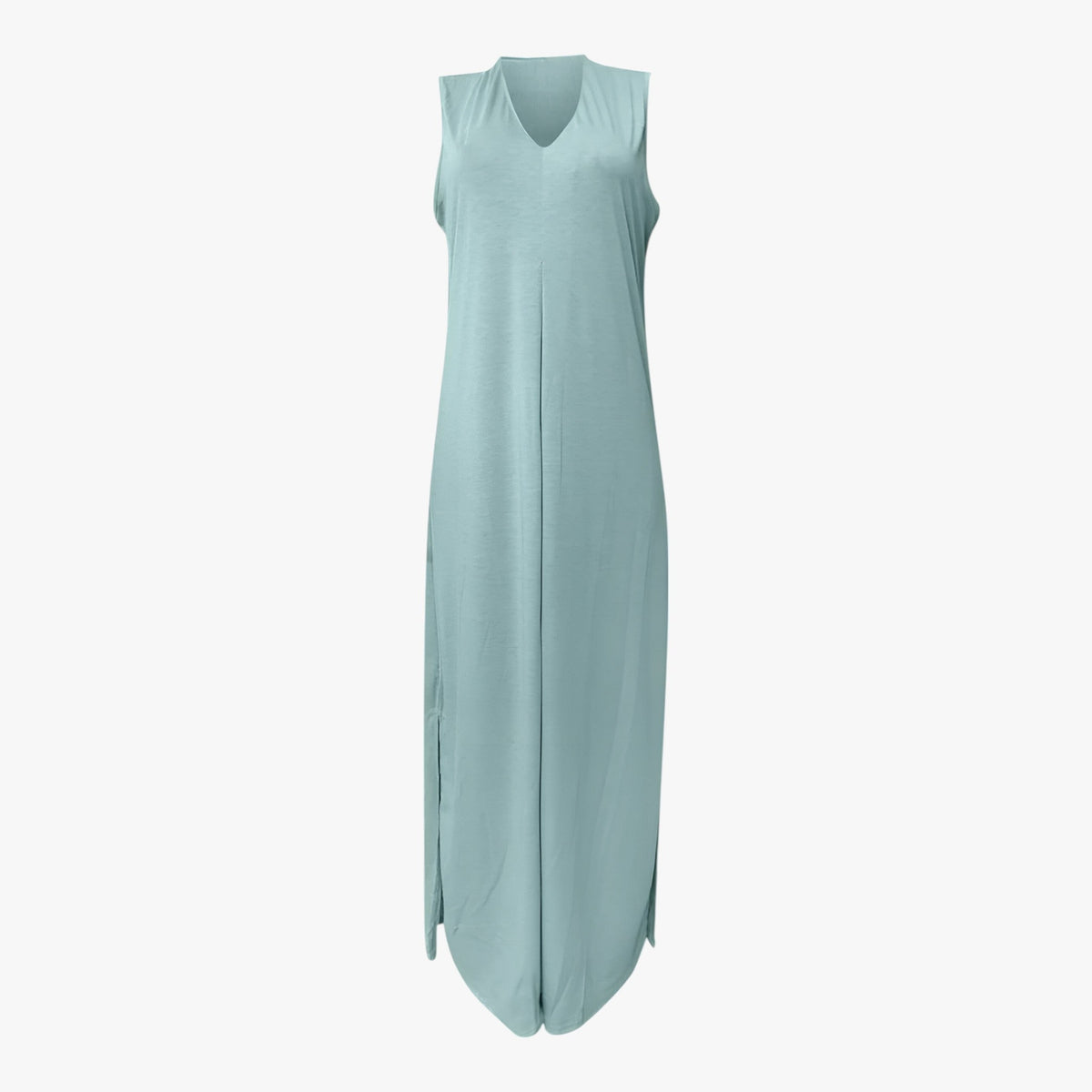 (Pinterest) Jurken : Helen | Dames Lange Zomerjurk met vest in Groen van Pantino
