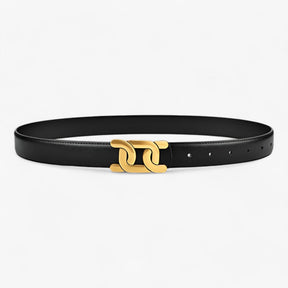 Riemen : Dames Retro Chic Riem voor Elegante Outfits - Bruin in Zwart van Pantino