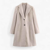 Patricia | Dames Vintage Elegante Jas met Schoudervulling