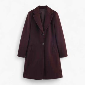 Patricia | Dames Vintage Elegante Jas met Schoudervulling
