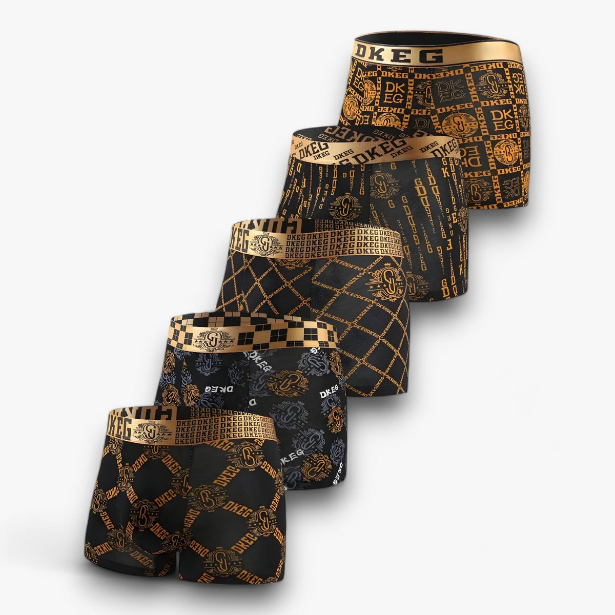 Boxer Shorts : Deluxe Boxershorts - Ademend Katoen in 5 stuks van Pantino