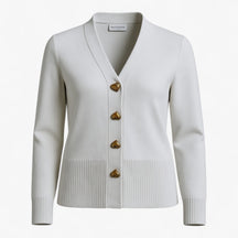 Clothes : Doretta | Comfortabele wollen trui voor dames in Grijs van Pantino