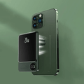 Powerbank magnético (inalámbrico) para mujer 9 mm - Verde