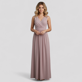 Dress : Adelina | Dames Elegante Lange Maxi Jurk Zomer in van Pantino