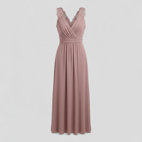 Dress : Adelina | Dames Elegante Lange Maxi Jurk Zomer in van Pantino