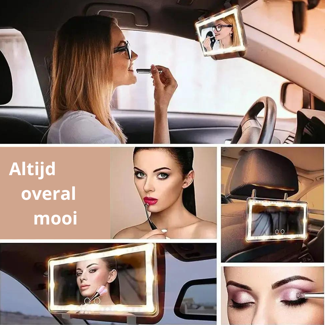 Portable Car Mirror™ - Een extra grote spiegel voor in de auto - - - Pantino