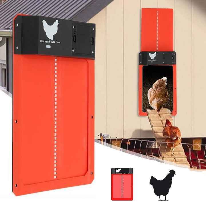 Automatische Solar Deur PRO+ voor Kippenhok - Lichtsensoren & Slimme Timer