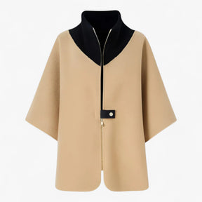 Clothes : Elena | Elegante lange jas voor dames in Wit van Pantino