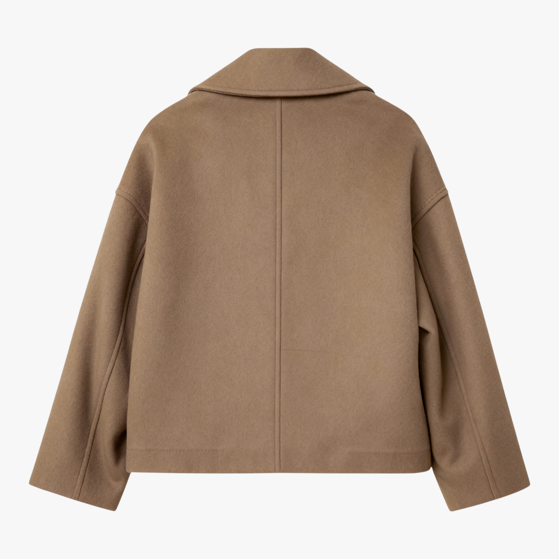 Damesjassen & -jacks : Estelle | Dames Jas Winter Korte Wollen Jas in van Pantino