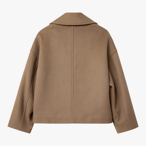 Damesjassen & -jacks : Estelle | Dames Jas Winter Korte Wollen Jas in van Pantino