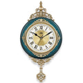 Reloj de pared retro estilo europeo - Decoración vintage para interior - Metal