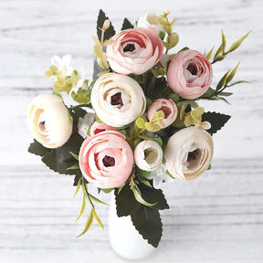 VelvetBloom - Kunstige Zijden Bloemen - Roze - Home - Pantino