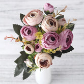 VelvetBloom - Kunstige Zijden Bloemen - Paars - Home - Pantino