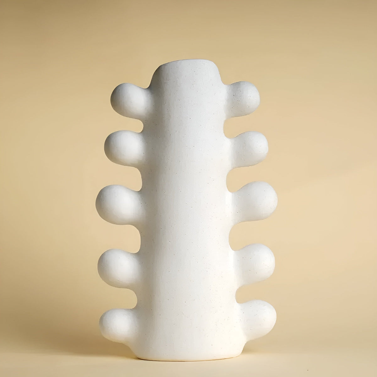 home & garden : NordicBloom Vase - Minimalistische Vaas van Ongeglazuurd Keramiek met Scandinavisch Design in van Pantino