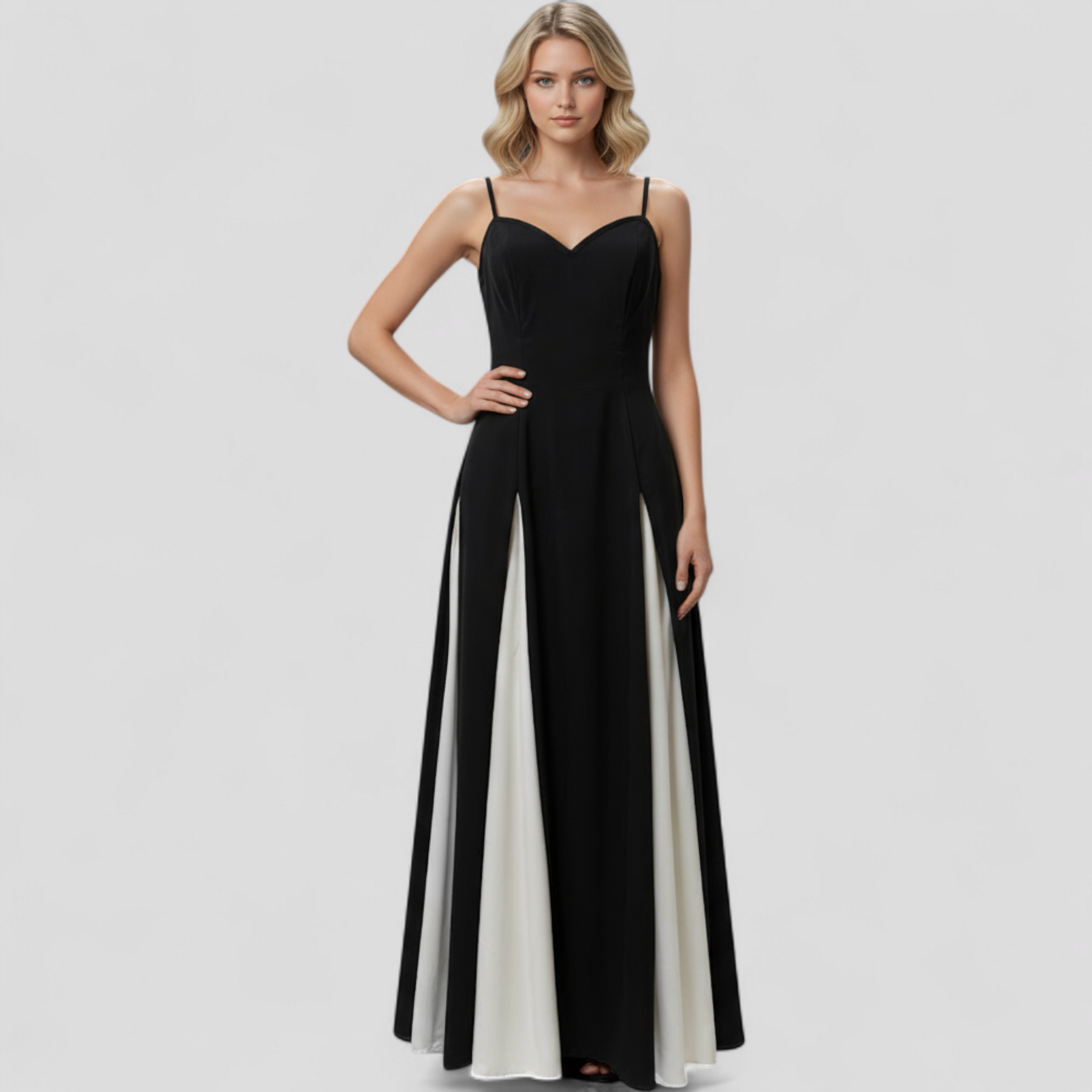 Dress : Alessia | Lange Jurk Dames voor Elegante Avonden in van Pantino