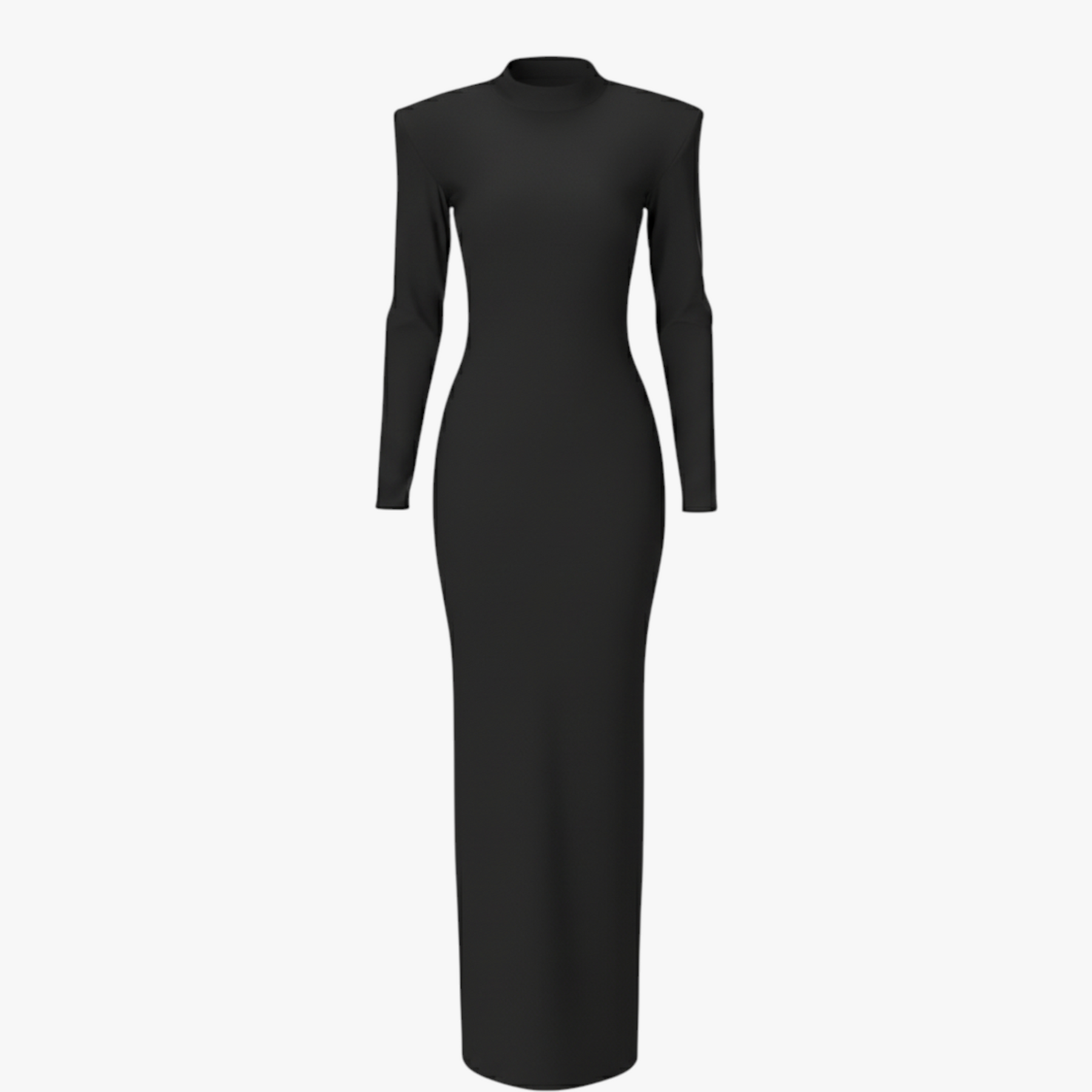 dress : Lilia | Dames Elegante Maxi Jurk Met Lange Mouwen in van Pantino