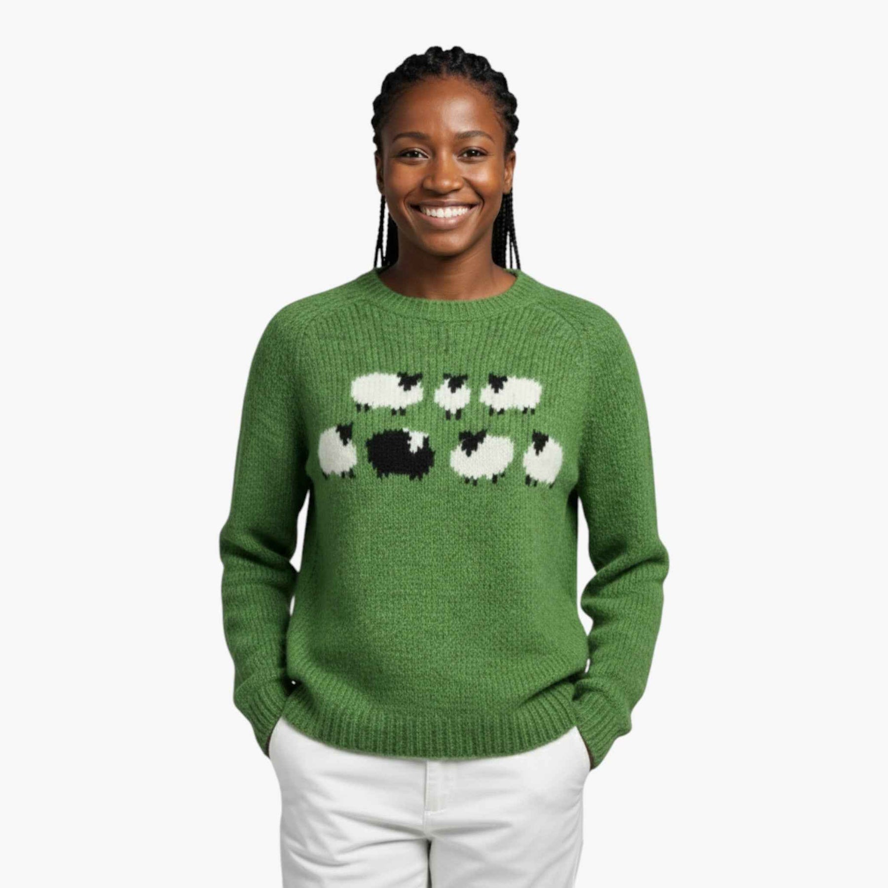 : Poppy - Retro Comfortabele en Chique Trui in van Pantinoshop