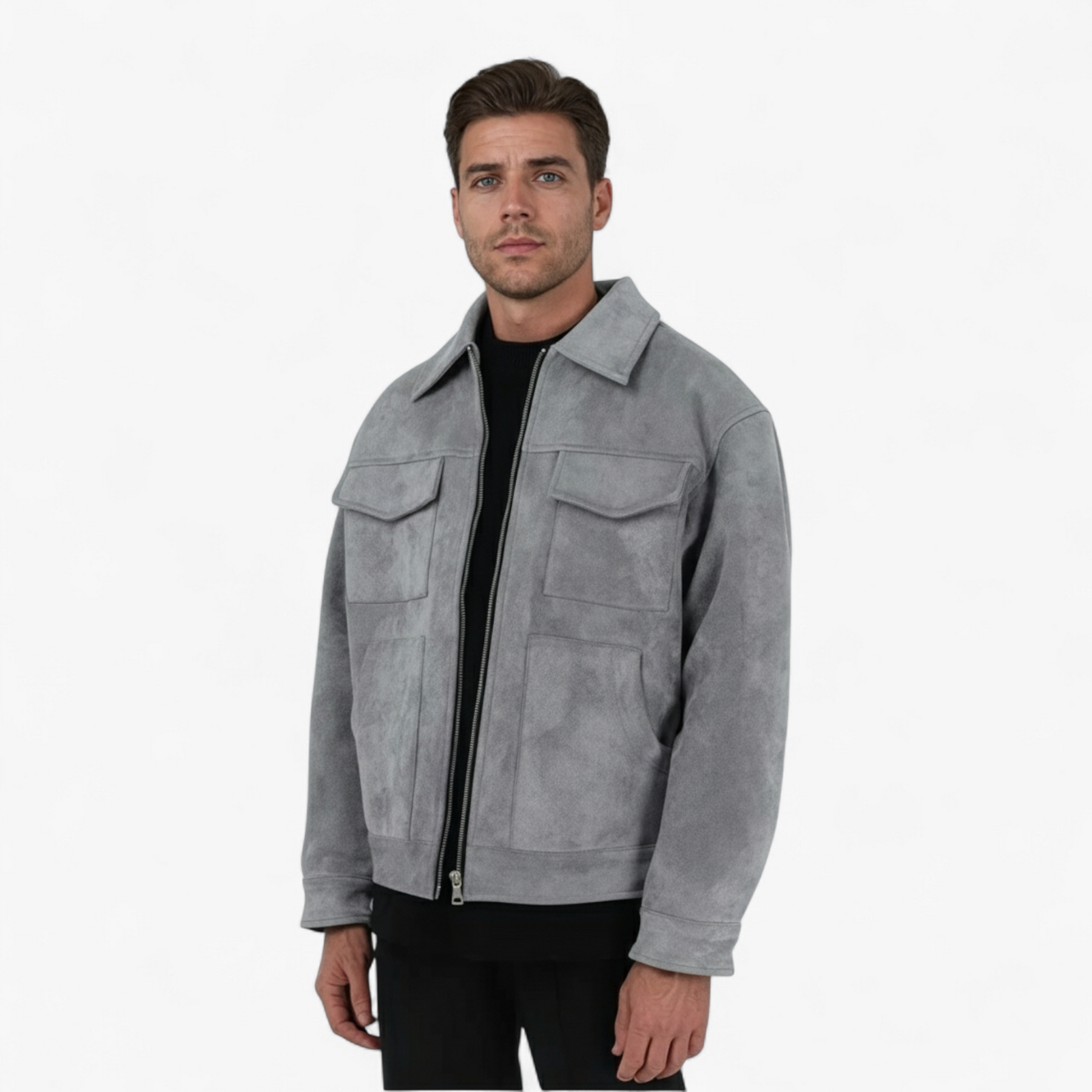 Herenjassen en -jassen : Gino | Heren Casual Multi Pocket Jas in van Pantino