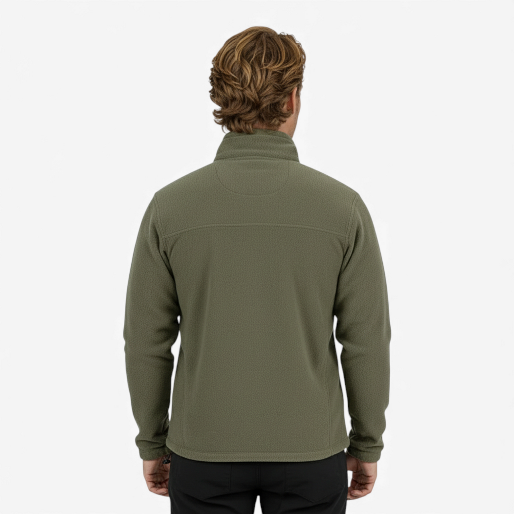 Heren Bovenkleding : Oliver | Heren Slim Fit Winterjas van Polarfleece in van Pantino