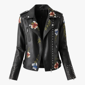 Damesjassen & -jacks : Cassey | Dames Retro Tussenjas met Bloemenmotief in van Pantino