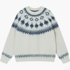 Kersttruien : Grappige Foute Kersttrui Unisex in Wit van Pantino