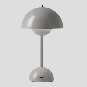Akrylowa, USB ładowalna lampka stołowa LED – wzór grzyba, 30 cm