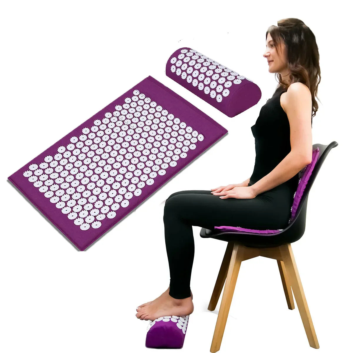 Acupressuurmat | Massagekussen - Verlicht rugpijn - - Acupressuurmat | Massagekussen - Verlicht rugpijn - €25 - Pantino