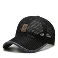Gorra para mascotas negra Breeze - La definitiva transpirable para el verano