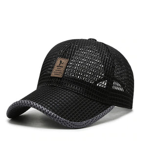 Breeze Cap™ | De ultieme ademende pet voor de zomer - Zwart - Cap - Pantino