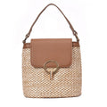 Borsa da donna in poliestere - Marrone