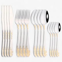 RoyalGold | Luxe Bestekset - Elegant dineren - 16 Stuks - RoyalGold | Luxe Bestekset - Elegant dineren - €25 - Pantinoshop