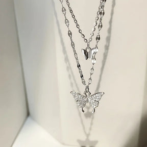 Paperclip Ketting Structuur met Snap Haak: Voor Losse Bedels Paperclip Ketting Structuur met Snap Haak: Voor Losse Bedels