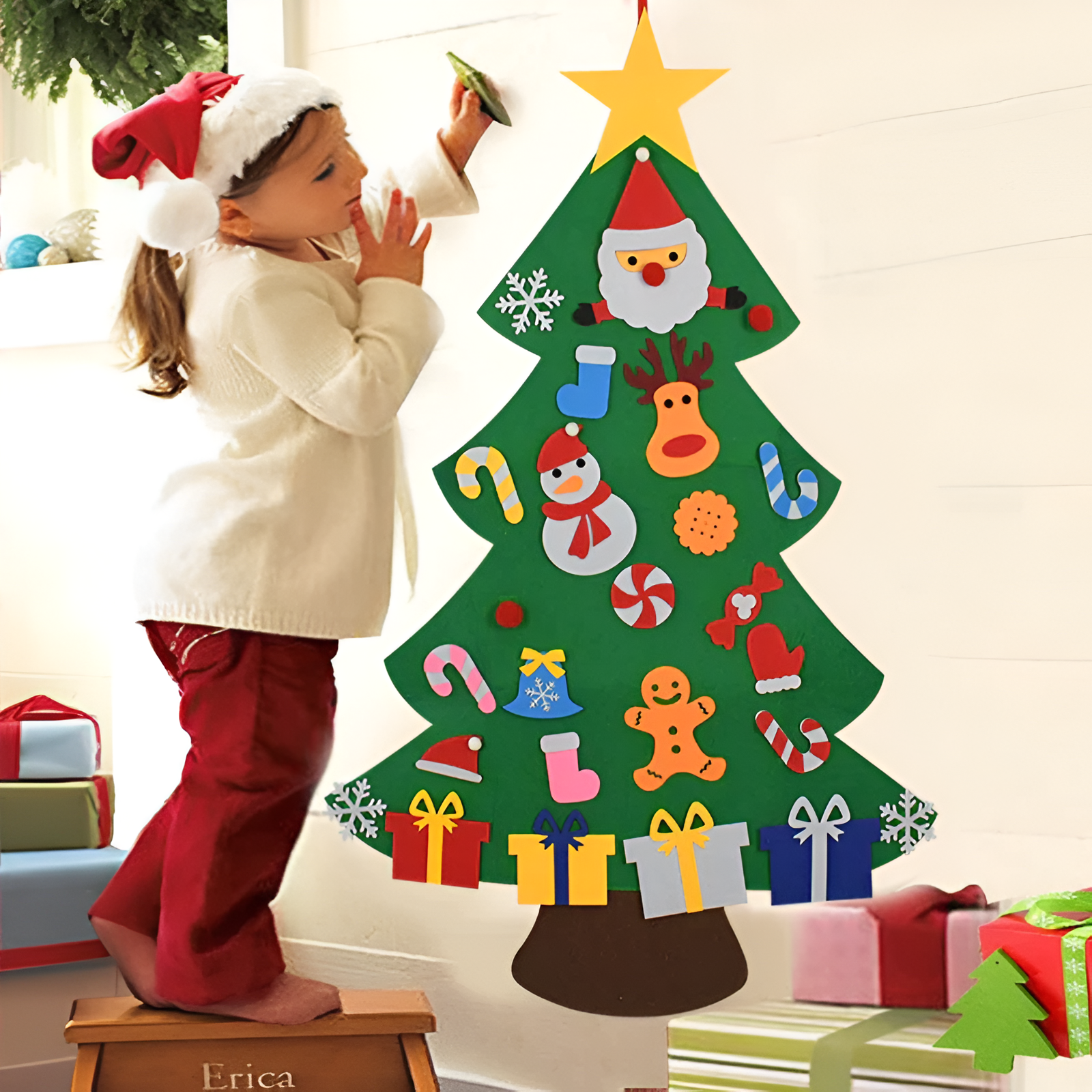 DIYFelt™ - kerstboom (1+1 GRATIS) - 1+1 GRATIS - Speelgoed - Pantino