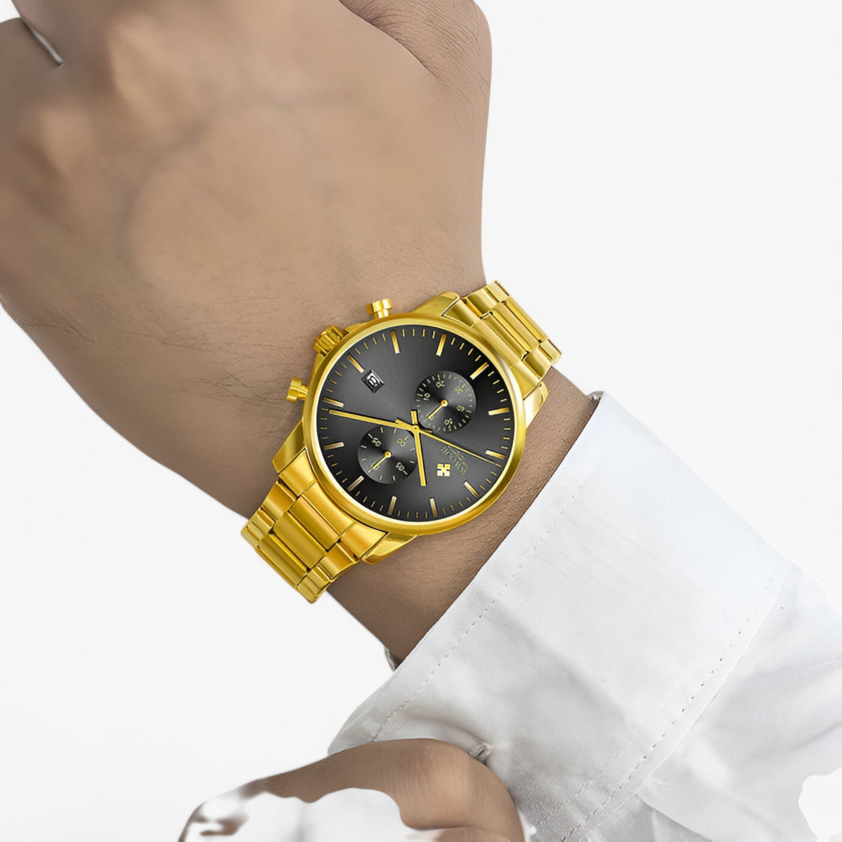 watches : Marko | Lichtgewicht Roestvrijstalen Chronograafuurwerk in van Pantinoshop