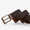 Cintura Uomo Nero - Cintura da Pendolare in Pelle Elegante