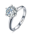 Anillo para Mujer de Plata - Promesa de Diamantes